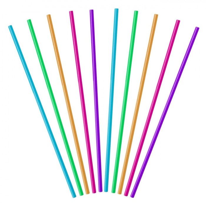 Paie Reutilizabile, Multicolor, 5x210 mm, Set 120 Bucăți