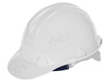 Cască de protecție albă pentru construcții