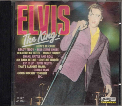 CD Elvis &amp;ndash; The King ! (VG) foto