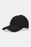Versace Jeans Couture șapcă de baseball din bumbac culoarea negru, cu imprimeu, 78HAZK58 ZG370