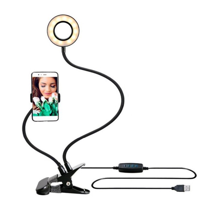 Lampa inel LED cu suport, pentru poze luminoase, 2 modele