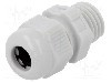 Presetupa poliamida, M12, IP68, V-TEC VM, OBO BETTERMANN - V-TEC VM12 LGR