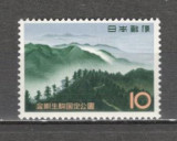 Japonia.1962 Parcuri nationale GJ.74, Nestampilat