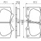 Set placute frana,frana disc TOYOTA HILUX III pick-up (KUN, TGN, LAN, GGN) (2004 - 2016) BOSCH 0 986 494 153
