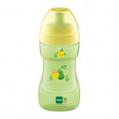 Biberon cu cioc 330 ml 12+ luni MAM Sports Cup 640209, Verde foto