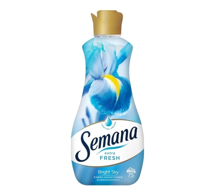 Balsam de rufe SEMANA Extra Fresh Bright Sky, 1.5 l, 75 spalari