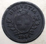 1.296 ELVETIA 1 RAPPEN 1944 B ZINC