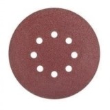 Disc Abraziv Prindere Arici Cu Gauri 115Mm, #80 Granulatie , Gauri 8 A / Set 5 Bucati