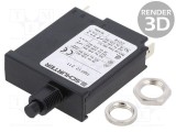 &Icirc;ntrerupător de supracurent SCHURTER Unom 240VAC 28VDC 16A SPST IP40