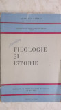 Victor V. Grecu - Filologie si istorie. Omagiu Marii Uniri, 1990