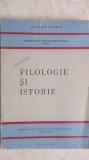 Victor V. Grecu - Filologie si istorie. Omagiu Marii Uniri, 1990