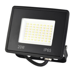 Proiector LED Hoff Noctem Max, 20W, 2600lm, lumina rece 6500K, IP65