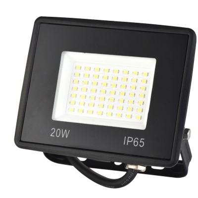 Proiector LED Hoff Noctem Max, 20W, 2600lm, lumina rece 6500K, IP65 foto