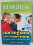 NORVEGIANA , DICTIONARUL TAU ISTET , NORVEGIAN - ROMAN si ROMAN - NORVEGIAN , 2015 , PREZINTA URME DE UZURA