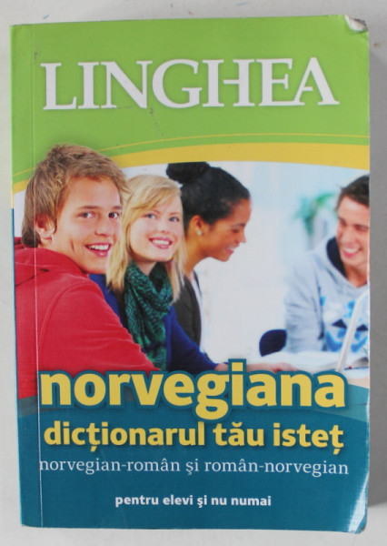 NORVEGIANA , DICTIONARUL TAU ISTET , NORVEGIAN - ROMAN si ROMAN - NORVEGIAN , 2015 , PREZINTA URME DE UZURA