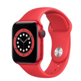 Smartwatch Techstar&reg; HW16, Ecran Touch, 1.72 inch, Bluetooth 5.2, Ecran Personalizabil, Monitorizare Tensiune, Puls, Oximetru, Rosu