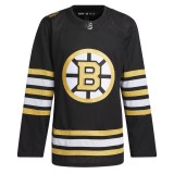 Boston Bruins tricou de hochei adidas Black 100th Anniversary Primegreen Authentic Jersey - 42 (XXS)