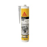 Adeziv pentru metale Sikaflex 117 Metal Force interior / exterior 290 ml gri deschis