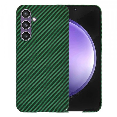 Husa pentru Samsung Galaxy S23 FE S711, Techsuit, Carbonite FiberShell, Verde foto