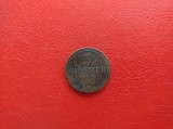 AUSTRIA - Moneda 3 KREUZER 1851 ( cupru )