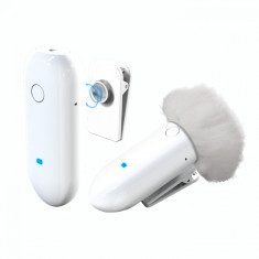 Microfon lavalieră wireless LENSGO LWM-318C - alb