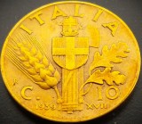 Moneda istorica 10 CENTESIMI - ITALIA FASCISTA, anul 1939 * cod 4477 = excelenta