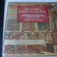 Missa Solemnis - Beethoven , Vienne, Karajan -2 vinil