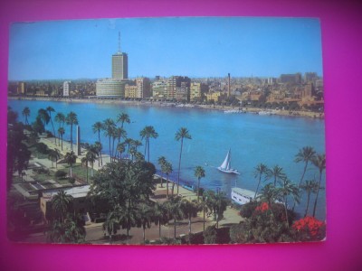 HOPCT 6607 TELEVIZIUNEA -CAIRO -EGIPT-AFRICA-CIRCULATA foto