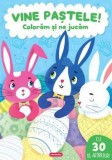 Vine Pastele! Coloram si ne jucam. Cu 30 de abtibilduri/***