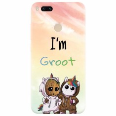 Husa silicon pentru Xiaomi Mi A1, Im Groot foto