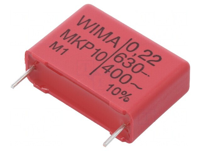 Condensator cu Polipropilenă 220nF THT