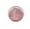 Moneda Cuba 1 centavo 2006, stare foarte buna, curata, America Centrala si de Sud, Cupru (arama)