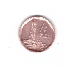 Moneda Cuba 1 centavo 2006, stare foarte buna, curata