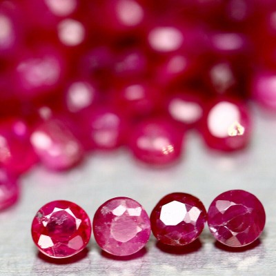 lot rubine 8.22 ct foto