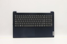 Carcasa superioara cu tastatura palmrest Laptop, Lenovo, IdeaPad 1 15ALC7 Type 82R4, 5CB1F27089, AP2DG000310, AM2GD000500, Abyss Blue, layout US