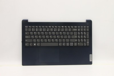 Carcasa superioara cu tastatura palmrest Laptop, Lenovo, IdeaPad 1 15ACL7 Type 82R4, 5CB1F27089, AP2DG000310, AM2GD000500, Abyss Blue, layout US foto