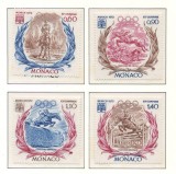 Monaco 1972 Mi 1045/48 MNH - Jocurile Olimpice vara, Munchen, Nestampilat