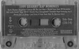 Caseta Audio 1999 Grammy Rap Nominees Compilatie Stare Buna Elektra