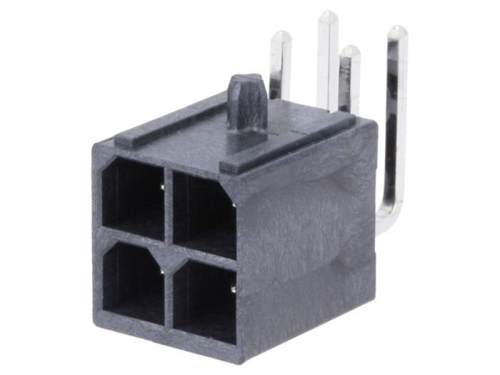 Conector soclu cablu-placă 4 pini 23A