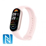 Cumpara ieftin Smartband Xiaomi Mi Band 9, Pink, NFC, AMOLED 162 , Monitorizare HR + SpO2, Monitorizare somn, Inregistrare activitati sportive, Multi-sport, 233mAh