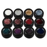 Cumpara ieftin Set 12 Geluri UV Colorate Glitter Treasure Collection, SensoPRO Milano