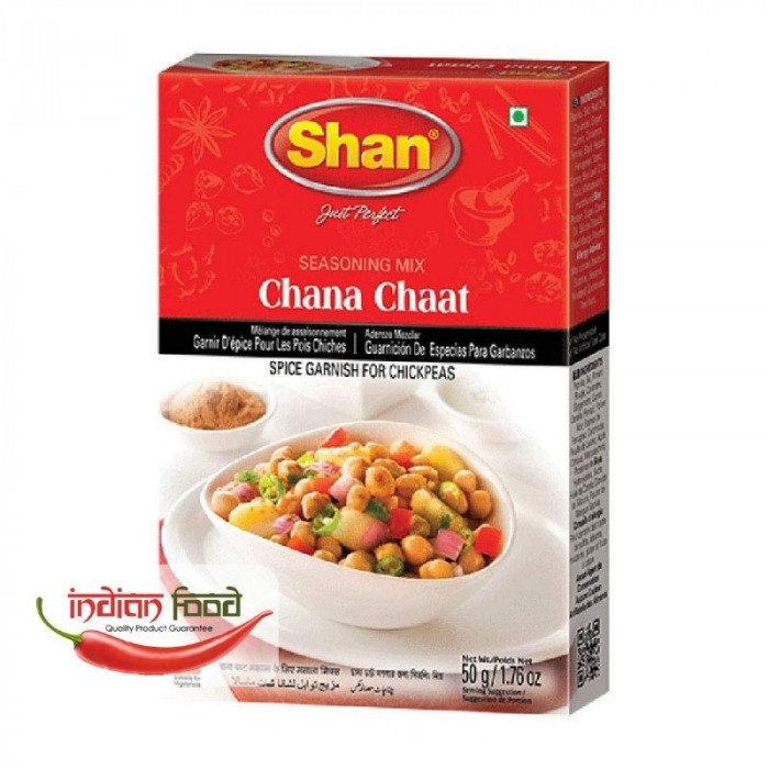 SHAN Chana Chaat Masala (Condiment pentru Salate, Preparate din Legume si