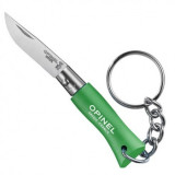 Briceag Breloc Opinel Nr 02 Otel Inox Verde Inchis 002273