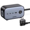 Prelungitor UGREEN CD270, 100W, 5A, 1 x USB-A - 3 x USB-C - 2 x Schuko, Gri