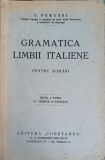 GRAMATICA LIMBII ITALIENE PENTRU ROMANI-C. PERUSSI-249923