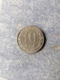 MONEDA-10 lei 1993 - Rom&acirc;nia