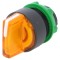 Comutator rotativ 22mm LED portocaliu IP66