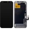 Display cu Touchscreen JK pentru Apple iPhone 12 / 12 Pro, cu Rama, Versiune LCD In-Cell, Negru