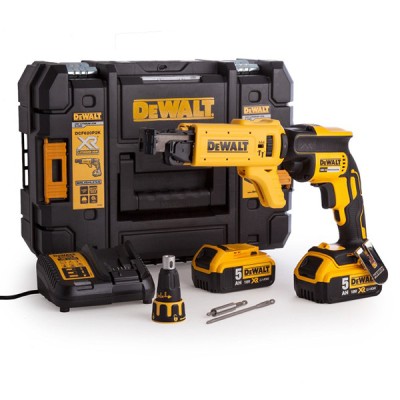 Masina de insurubat cu banda 18V 5.0Ah DeWALT DCF620P2K HardWork ToolsRange foto