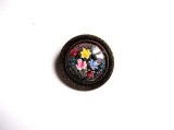 Brosa Fashion Model Floral, Diametru 40mm